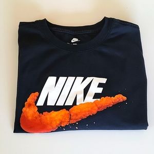 Nike T-Shirt | Black 100% Cotton | Size L